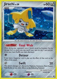 Jirachi - Rising Rivals (RR) #7/111 - Holo Rare Pokémon Trading Card