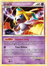 Jirachi - Unleashed (UL) #1/95 - Holo Rare Pokémon Trading Card