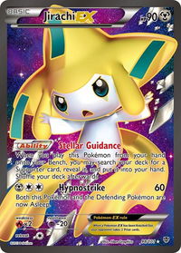 Jirachi EX (98 Full Art) - Plasma Blast (PLB) #98/101 - Ultra Rare Pokémon Trading Card