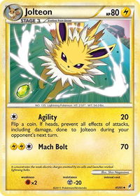 Jolteon - Call of Legends (CL) #45/95 - Uncommon Pokémon Trading Card