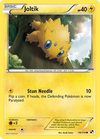 Joltik (44) - Black and White (BLW) #44/114 - Common Pokémon Trading Card