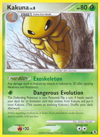 Kakuna - Rising Rivals (RR) #66/111 - Common Pokémon Trading Card