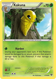 Kakuna - XY Base Set (XY) #4/146 - Uncommon Pokémon Trading Card