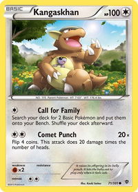 Kangaskhan - Plasma Blast (PLB) #71/101 - Common Pokémon Trading Card
