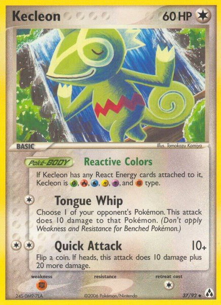 Kecleon - Legend Maker Pokémon trading card