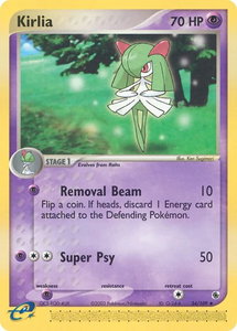 Kirlia - 34/109 - Ruby and Sapphire (RS) #34/109 - Uncommon Pokémon Trading Card