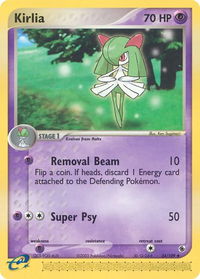 Kirlia - 34/109 - Ruby and Sapphire (RS) #34/109 - Uncommon Pokémon Trading Card