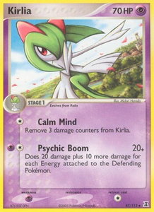 Kirlia - Delta Species (DS) #47/113 - Uncommon Pokémon Trading Card