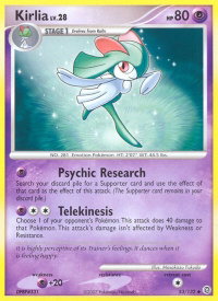 Kirlia - Secret Wonders (SW) #53/132 - Uncommon Pokémon Trading Card