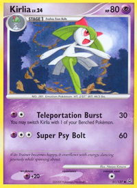 Kirlia - Platinum (PL) #51/127 - Uncommon Pokémon Trading Card
