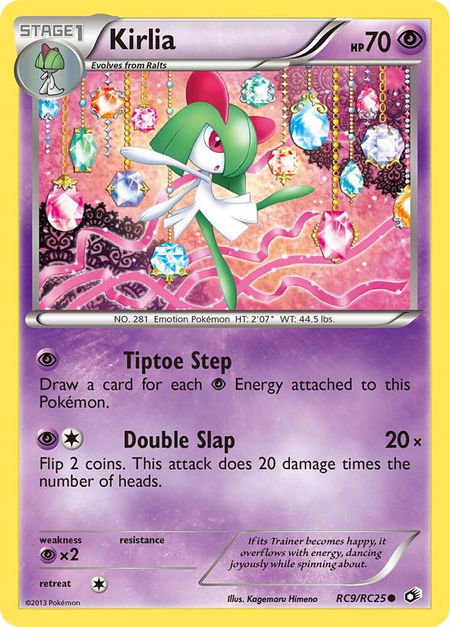 Kirlia - Legendary Treasures: Radiant Collection Pokémon trading card