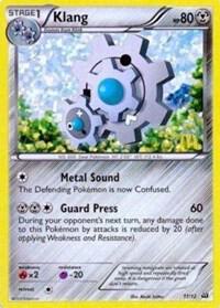 Klang - 11/12 - McDonald's Promos 2012 Pokémon trading card