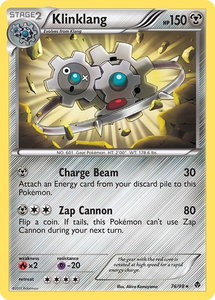 Klinklang - Emerging Powers (EPO) #76/98 - Rare Pokémon Trading Card
