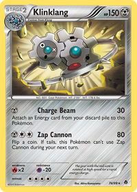 Klinklang - Emerging Powers (EPO) #76/98 - Rare Pokémon Trading Card