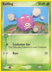Koffing - Delta Species (DS) #72/113 - Common Pokémon Trading Card