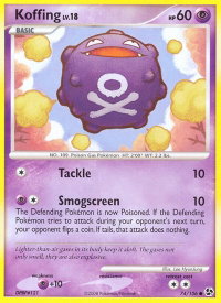 Koffing - Great Encounters (GE) #74/106 - Common Pokémon Trading Card