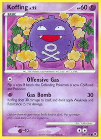 Koffing - Rising Rivals (RR) #68/111 - Common Pokémon Trading Card