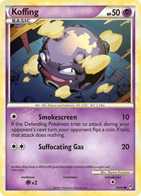 Koffing - Call of Legends (CL) #60/95 - Common Pokémon Trading Card