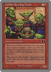 Goblin Bowling Team - Unglued (UGL) #44 - Common Magic: The Gathering Trading Card