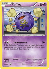 Koffing (57) - Plasma Storm (PLS) #57/135 - Uncommon Pokémon Trading Card