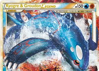 Kyogre & Groudon Legend (Top) - Undaunted (UD) #87/90 - Ultra Rare Pokémon Trading Card