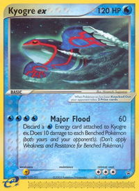 Kyogre ex - 001 (Nintendo Power Magazine) - Nintendo Promos (PR) #001 - Rare Pokémon Trading Card