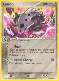 Lairon - Crystal Guardians (CG) #36/100 - Uncommon Pokémon Trading Card
