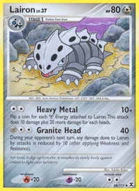 Lairon - Rising Rivals (RR) #44/111 - Uncommon Pokémon Trading Card