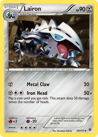 Lairon - Plasma Blast (PLB) #58/101 - Uncommon Pokémon Trading Card