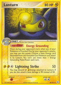 Lanturn - Hidden Legends (HL) #38/101 - Uncommon Pokémon Trading Card