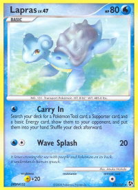 Lapras - Great Encounters (GE) #21/106 - Rare Pokémon Trading Card