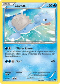 Lapras (26) - Next Destinies (NXD) #26/99 - Uncommon Pokémon Trading Card