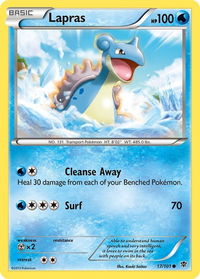 Lapras - Plasma Blast (PLB) #17/101 - Common Pokémon Trading Card