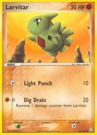 Larvitar - 063/109 - Team Rocket Returns (RR) #63/109 - Common Pokémon Trading Card