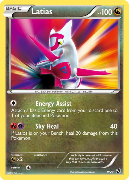 Latias - Dragon Vault Pokémon trading card
