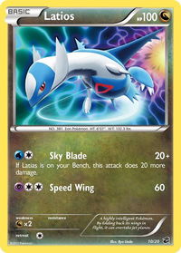 Latios - Dragon Vault (DRV) #10/20 - Holo Rare Pokémon Trading Card