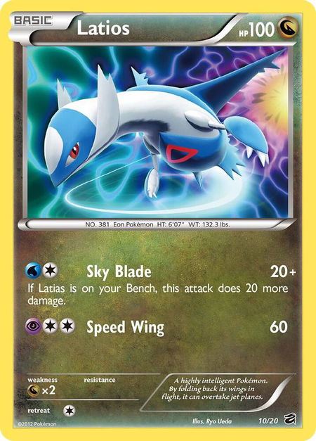 Latios - Dragon Vault Pokémon trading card