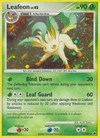 Leafeon (7) - Majestic Dawn (MD) #7/100 - Holo Rare Pokémon Trading Card