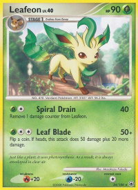 Leafeon (24) - Majestic Dawn (MD) #24/100 - Rare Pokémon Trading Card