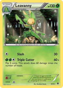 Leavanny (8) - Emerging Powers (EPO) #8/98 - Rare Pokémon Trading Card