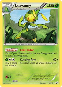Leavanny - Legendary Treasures (LTR) #12/113 - Holo Rare Pokémon Trading Card