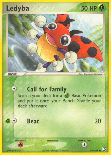 Ledyba - Team Rocket Returns Pokémon trading card