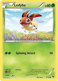 Ledyba - XY Base Set (XY) #6/146 - Common Pokémon Trading Card