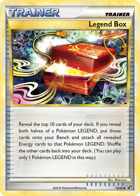 Legend Box - Undaunted Pokémon trading card