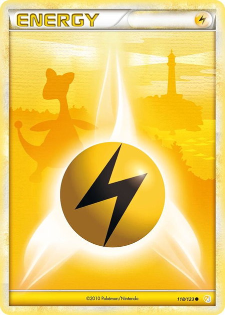 Lightning Energy - HeartGold SoulSilver Pokémon trading card