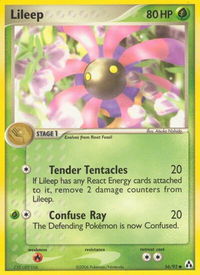 Lileep - Legend Maker (LM) #56/92 - Common Pokémon Trading Card