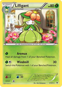 Lilligant - Noble Victories (NVI) #5/101 - Rare Pokémon Trading Card