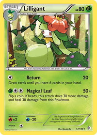 Lilligant - Boundaries Crossed (BCR) #17/149 - Rare Pokémon Trading Card
