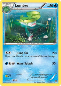 Lombre - Plasma Storm (PLS) #30/135 - Uncommon Pokémon Trading Card