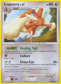 Lopunny - Legends Awakened (LA) #33/146 - Rare Pokémon Trading Card